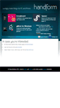Mobile Screenshot of handform.net
